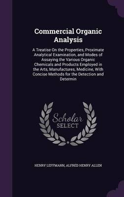 Commercial Organic Analysis by Henry Leffmann image