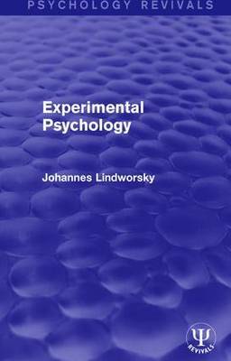 Experimental Psychology by Johannes Lindworsky image