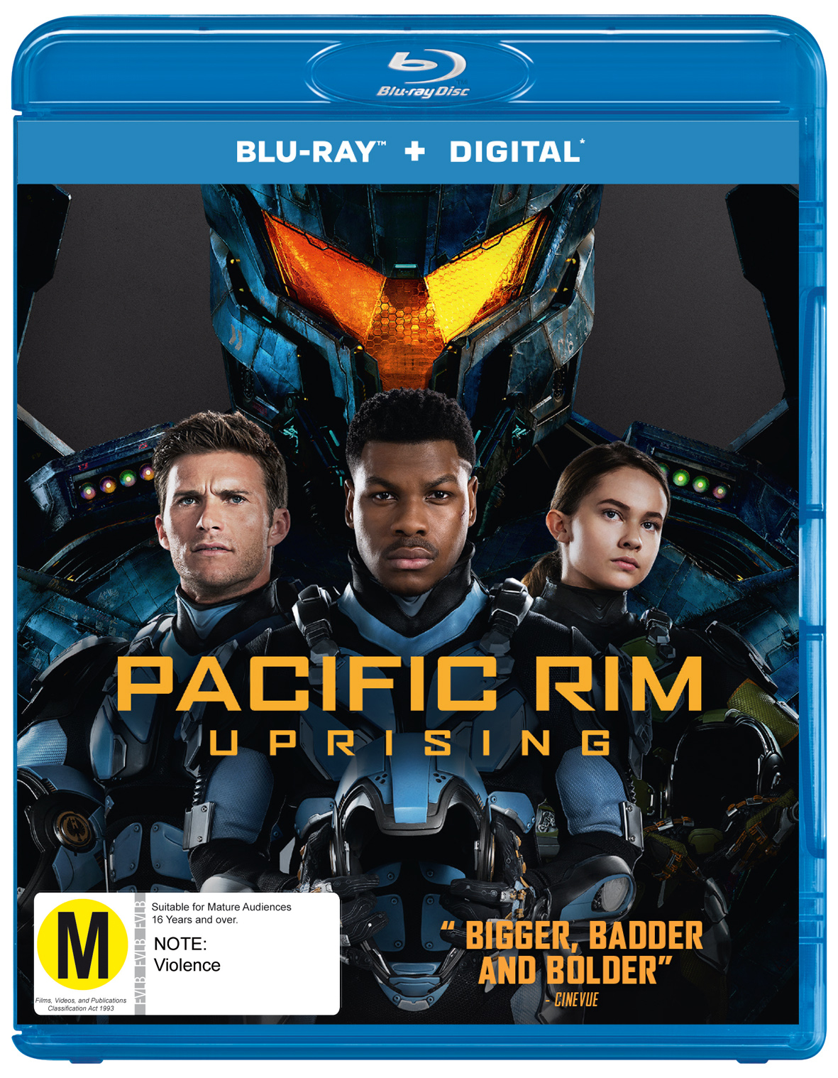 Pacific Rim 2: Uprising on Blu-ray