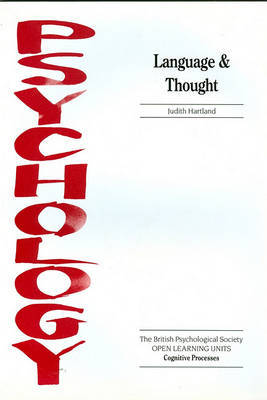 Language and Thought by Judith Hartland image