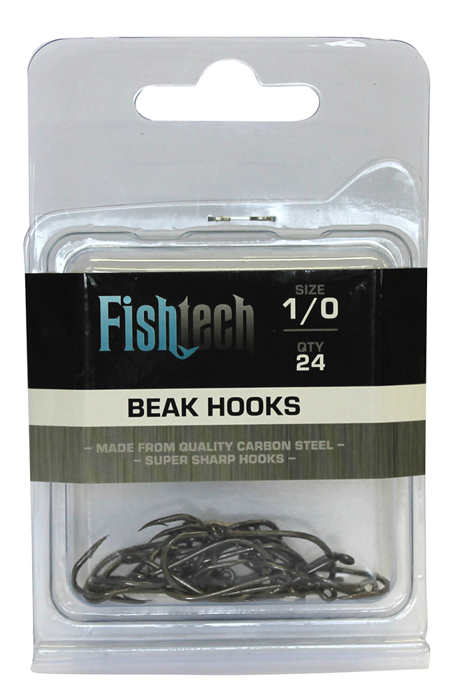 Fishtech Beak Hooks 1/0 (24 per pack) image