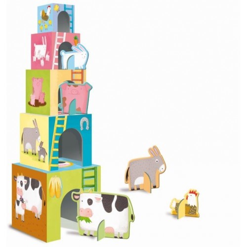 animal stacking blocks