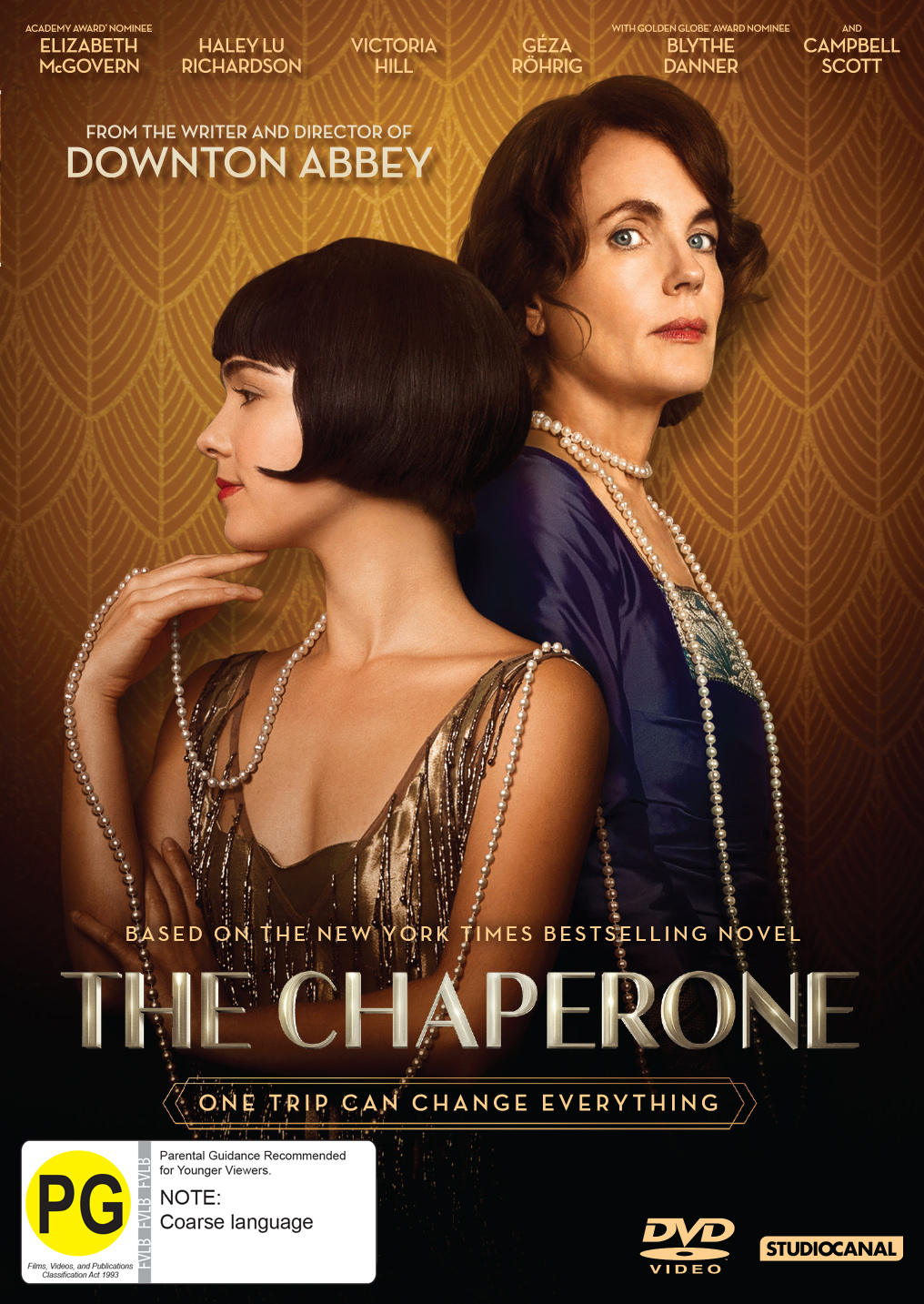 The Chaperone on DVD image
