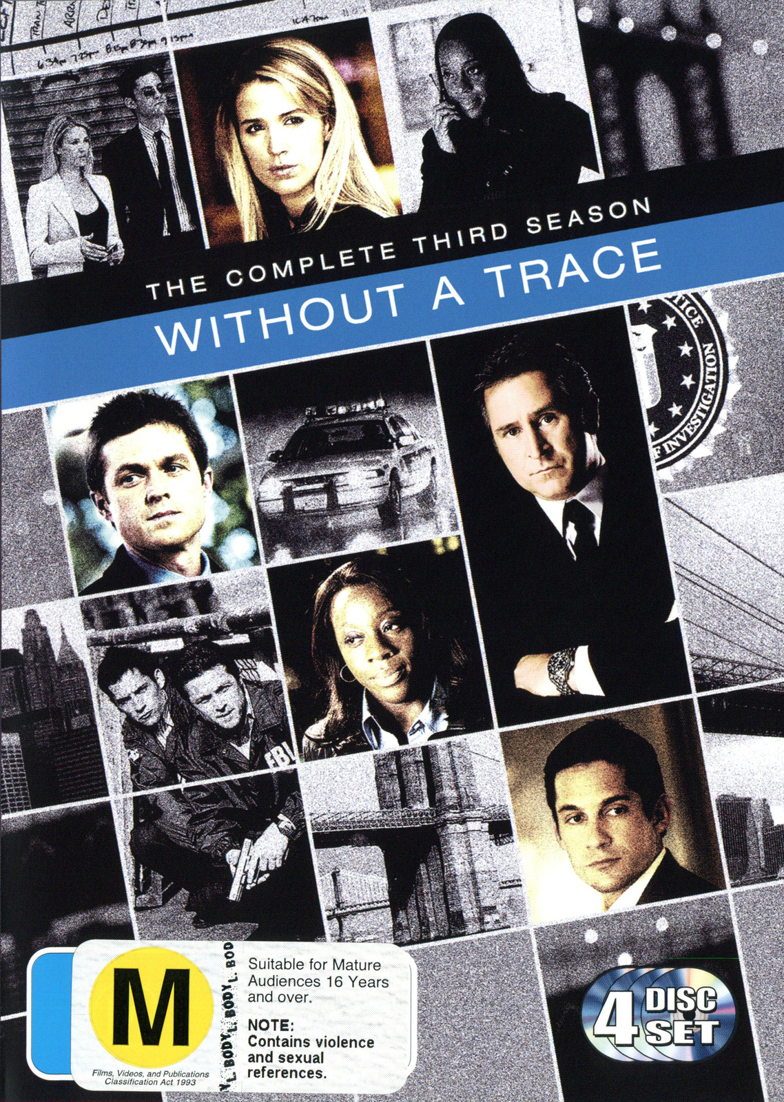 Without A Trace - Season 3 on DVD image