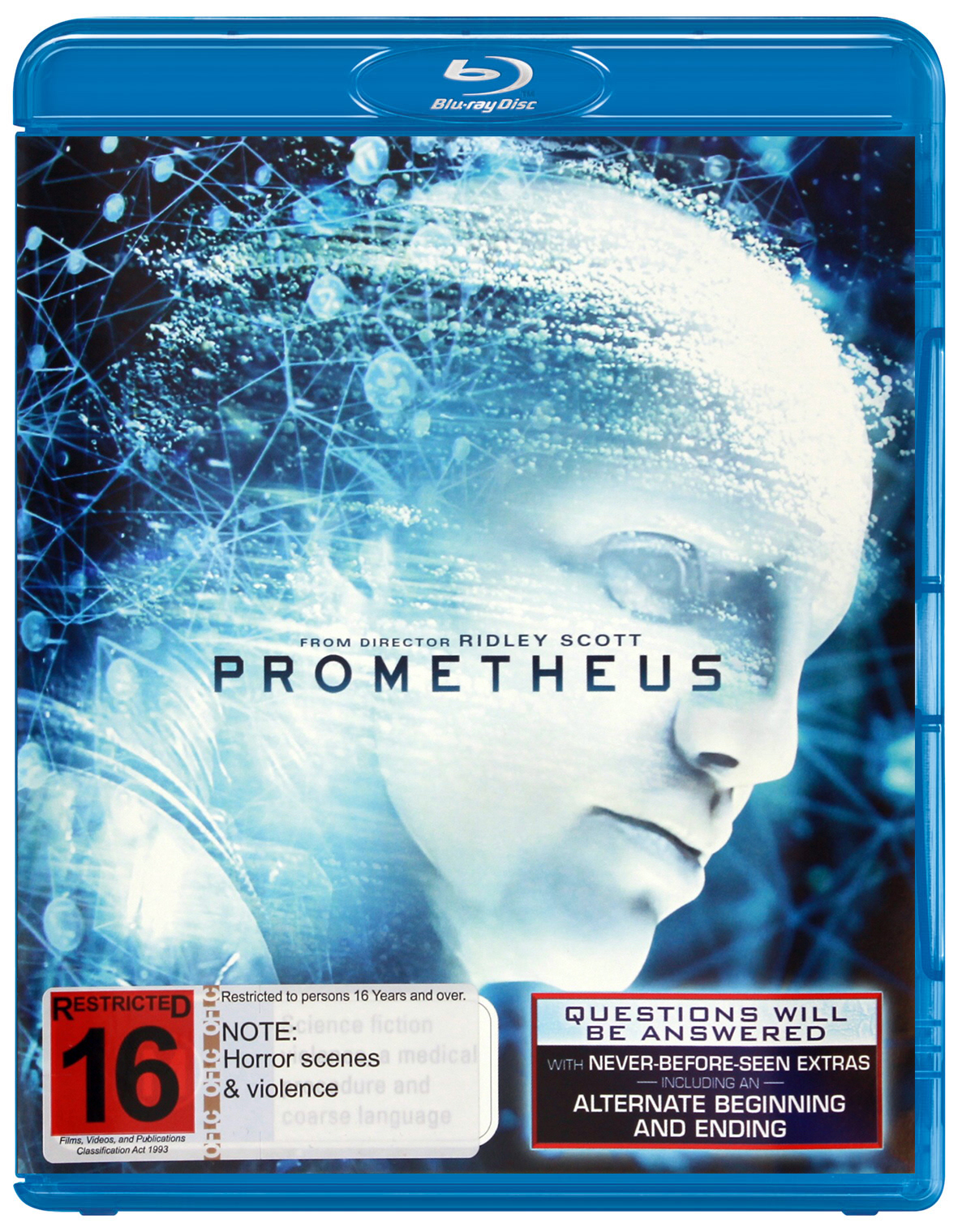 Prometheus on Blu-ray