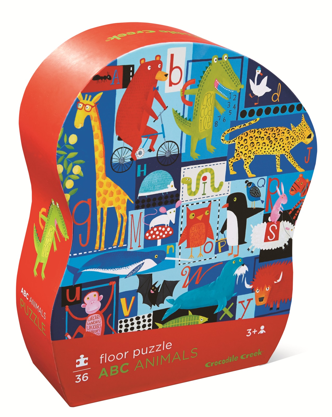 Crocodile Creek: ABC Animals Puzzle - 36pc image