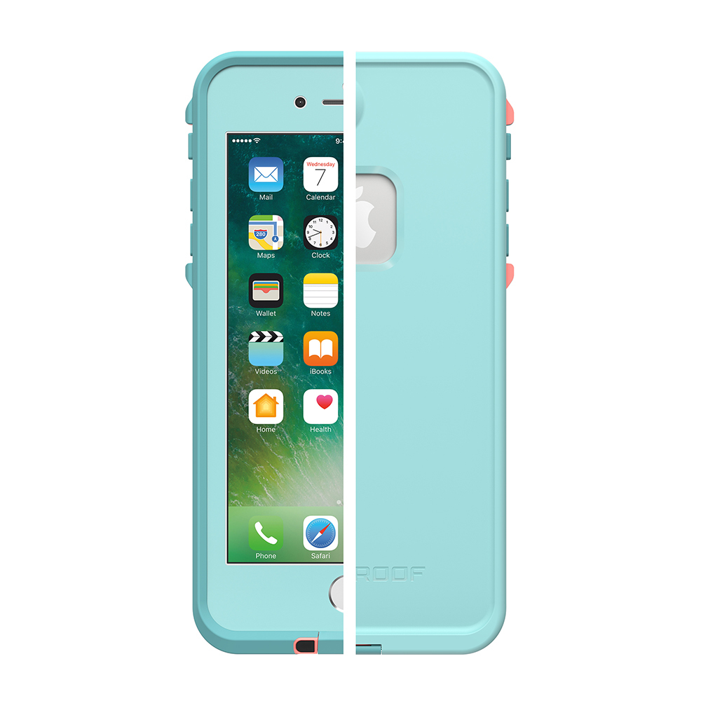 LifeProof Fre Case for iPhone 7 plus / 8 Plus - Blue Coral