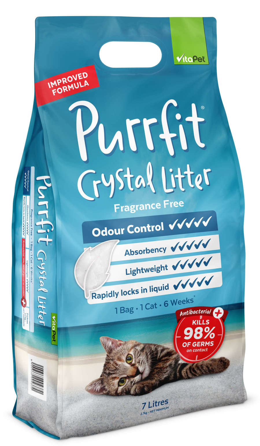 Vitapet: Purrfit Crystals (7L) image