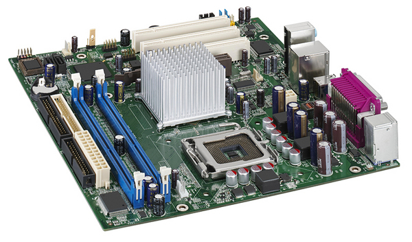 Intel D865GSA mATX LGA775 DDR 400 Lan/Audio/VGA for Pentium 4 and Pentium D processors image