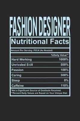 Fashion Designer Nutritional Facts by Dennex Publishing image