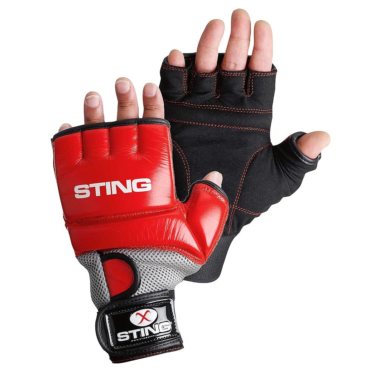 Buy Sting Gel Hybrid Training Boxing Gloves (Small) at Mighty Ape NZ