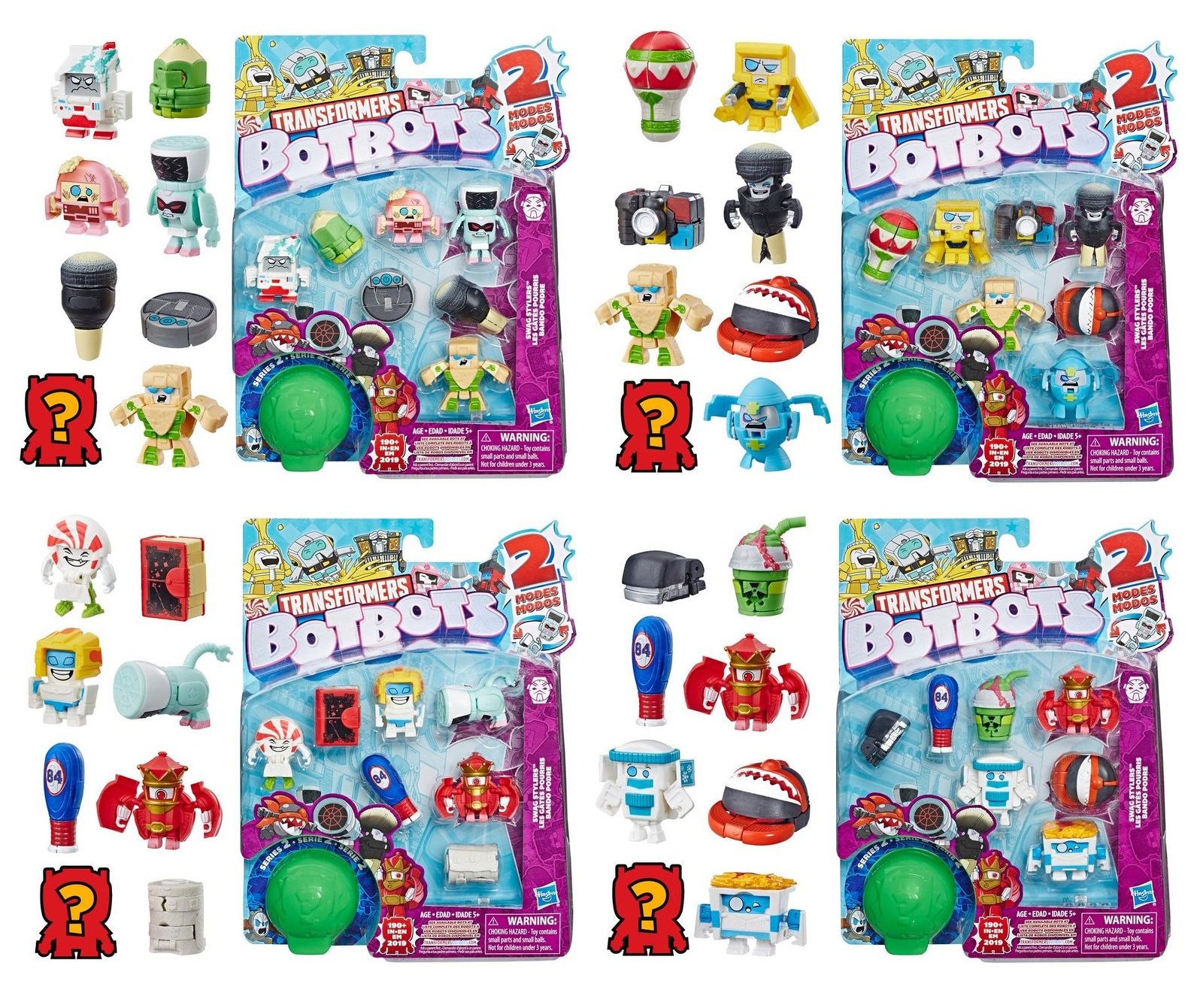 Transformers: BotBots 8-Pack - Swag Stylers (Assorted Designs) image