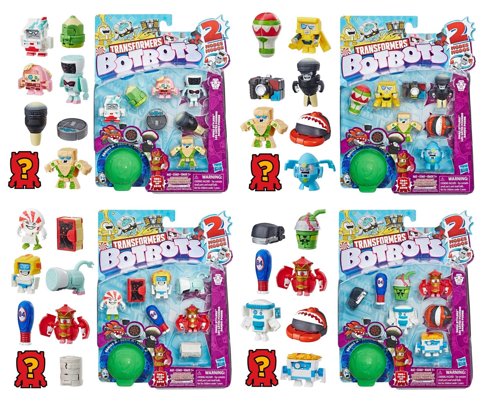 Transformers: BotBots 8-Pack - Swag Stylers image