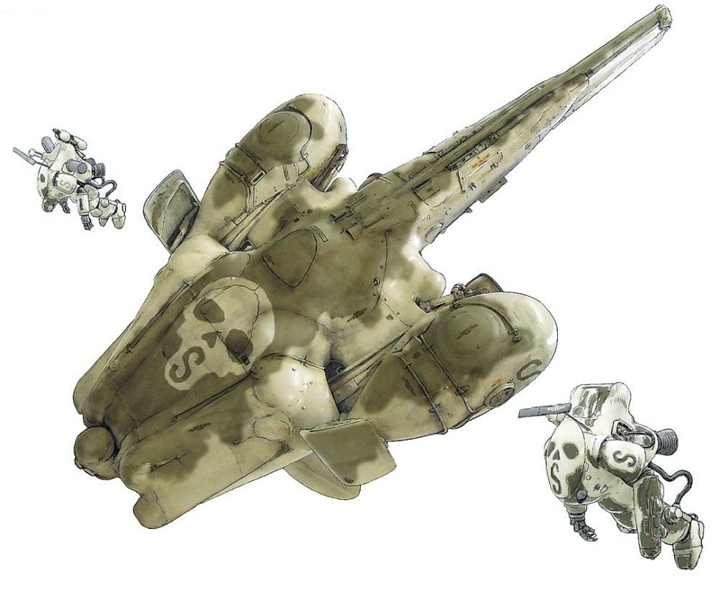 Maschinen Krieger: 1/35 Lunadiver Stingray - Model Kit