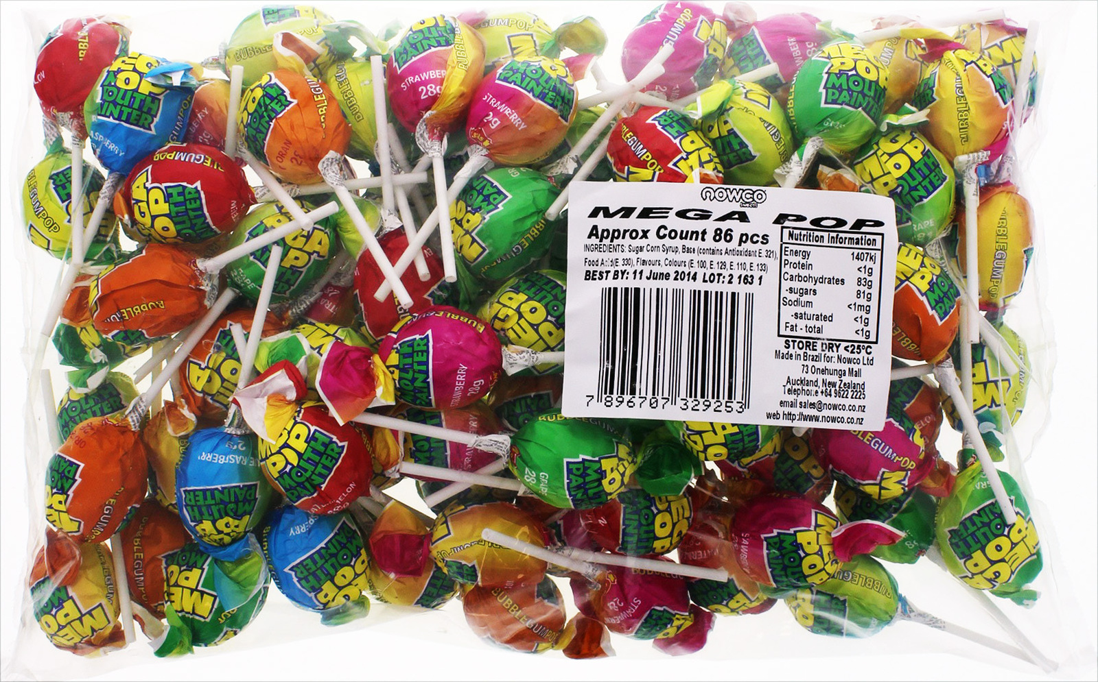 Nowco Mega Pops 2.5kg image