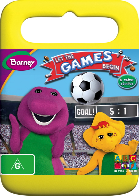 Barney - Let The Games Begin And Other Stories on DVD image