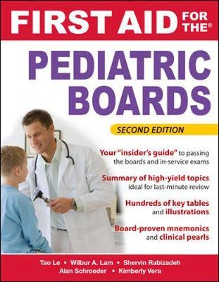 First Aid for the Pediatric Boards, Second Edition image