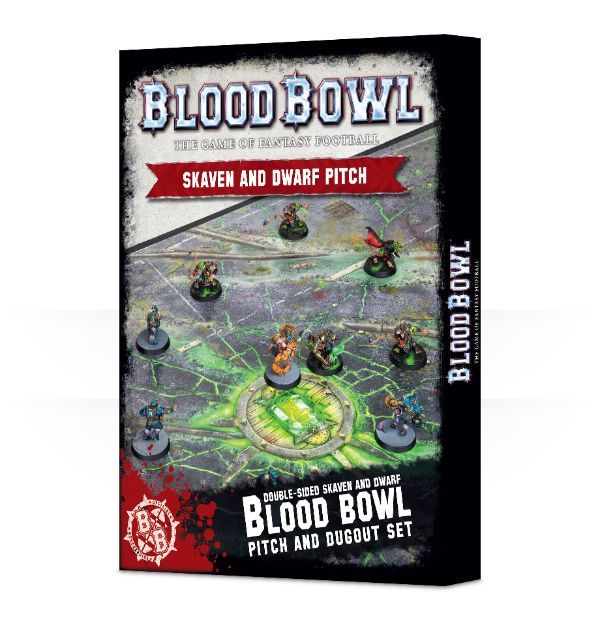 Blood Bowl: Skaven & Dwarf Pitch & Dugouts image