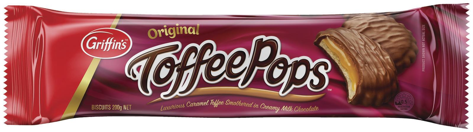 Griffins Toffeepops Original (200g) image