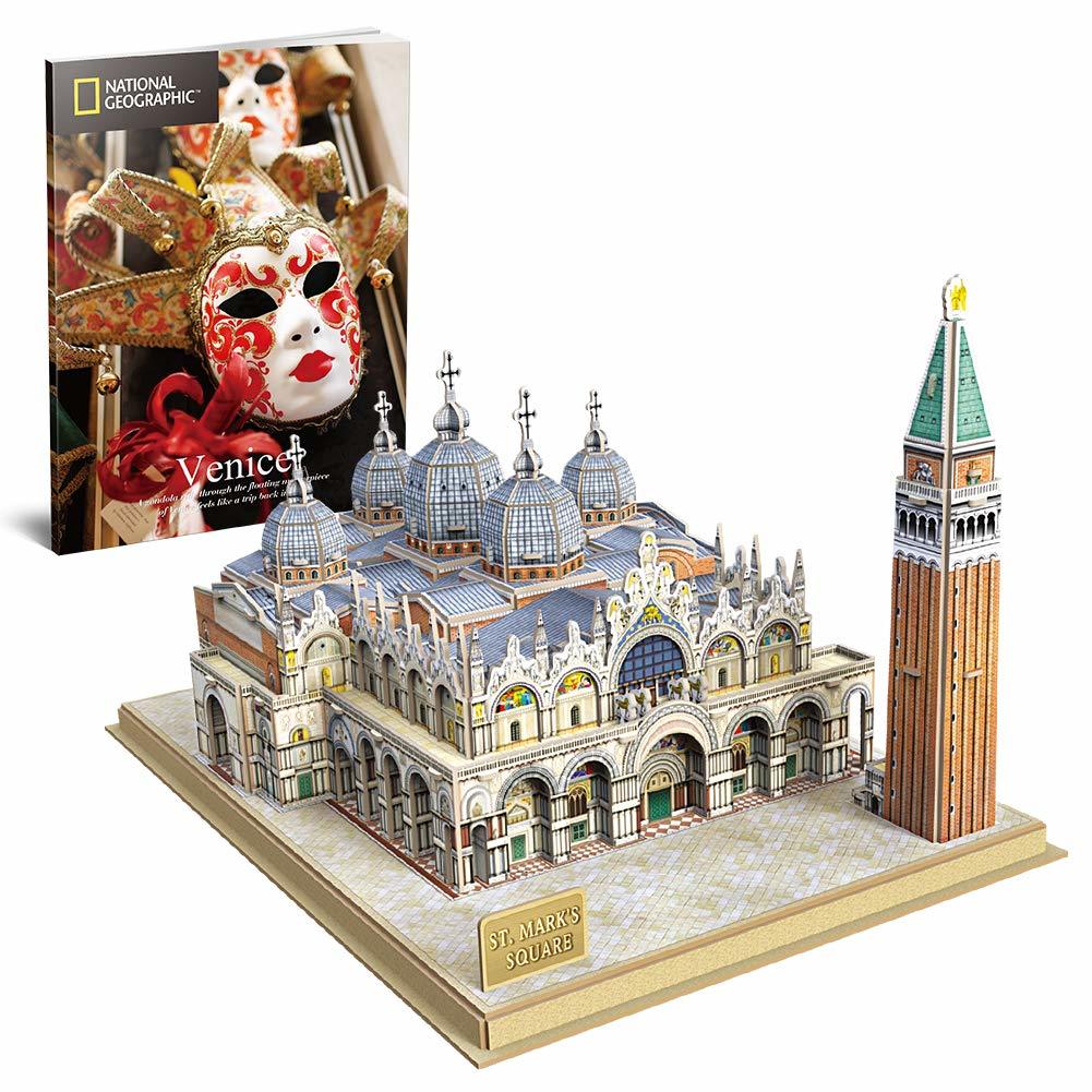Cubic Fun: National Geographic 3D Model Puzzle - St.Mark's Square (Venice) image