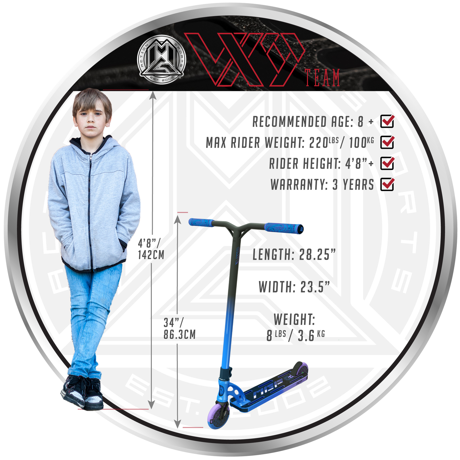 MADD Gear: VX9 Team Neo Scooter - Rp-1 image