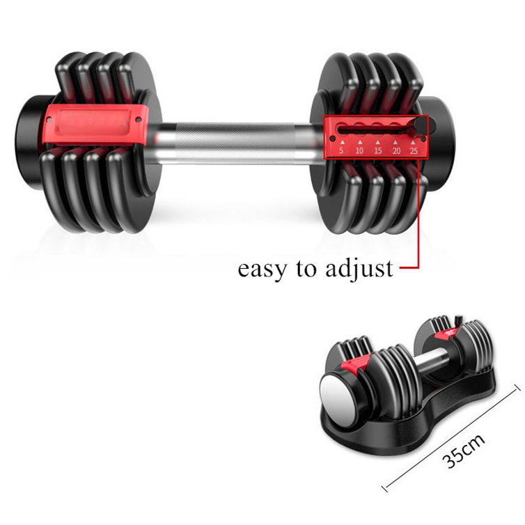 Buy MultiWeight Smart Adjustable Dumbbell 12kg (25lbs) at Mighty Ape NZ