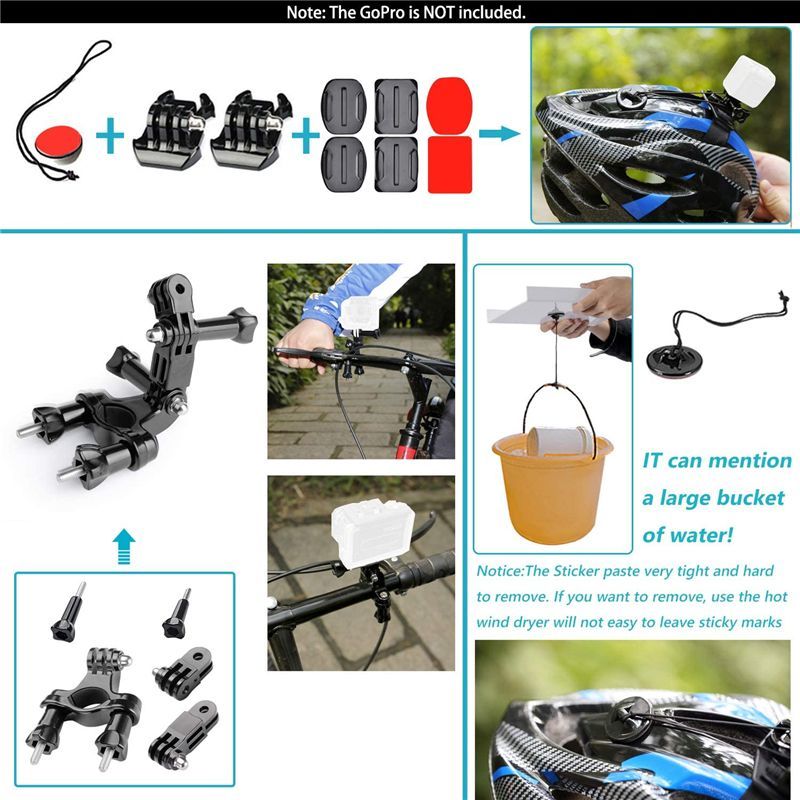 Ape Basics 53in1 Action Sports Camera Accessory Kit at Mighty Ape NZ