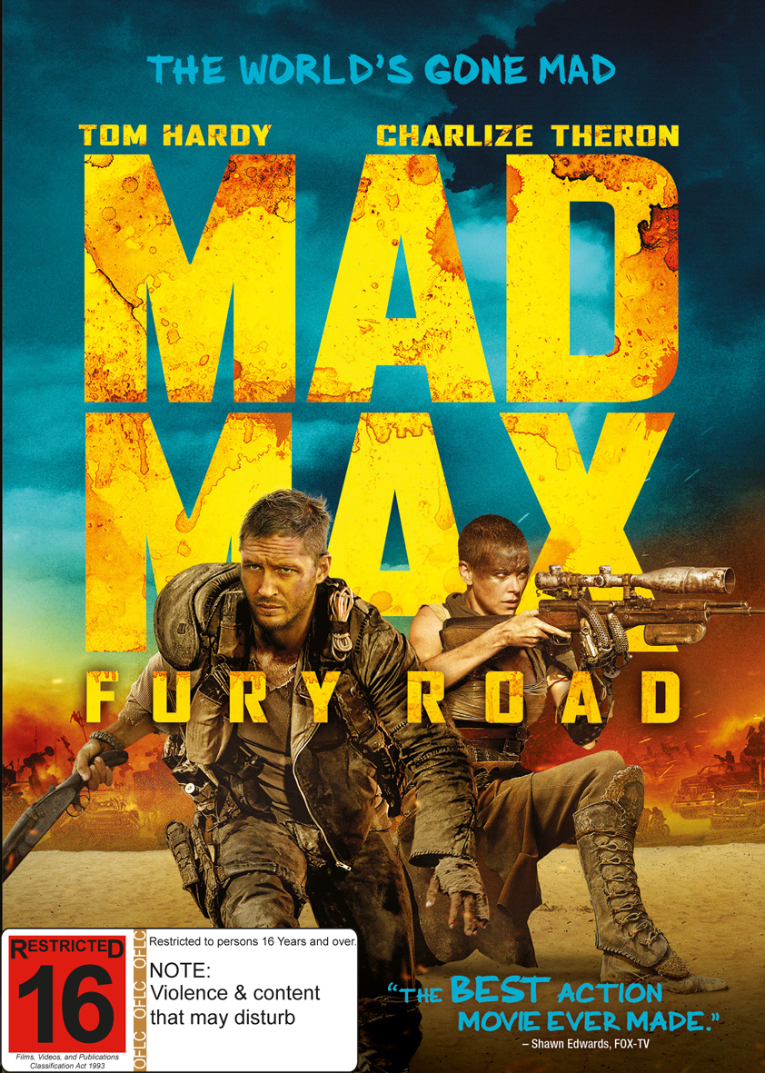 Mad Max: Fury Road on DVD image