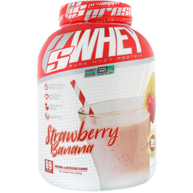 Buy ProSupps Whey 100 Protein Powder Strawberry Banana (2.27KG) at