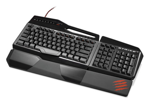 Mad Catz STRIKE 3 Gaming Keyboard (Black) for image