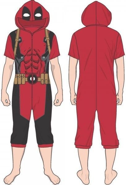 Deadpool Cropped Union Suit (L) image