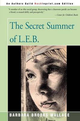 The Secret Summer of L.E.B. by Barbara Brooks Wallace image