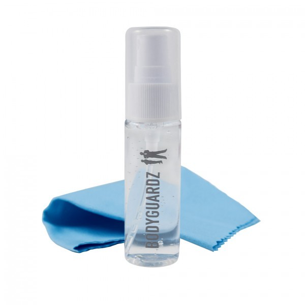 BodyGuardz Screen Clean Kit 15 mL Bottle + Cleaning Cloth image
