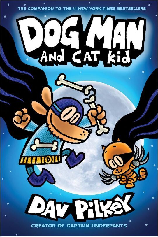 The Adventures of Dog Man 4: Dog Man and Cat Kid by Dav Pilkey image