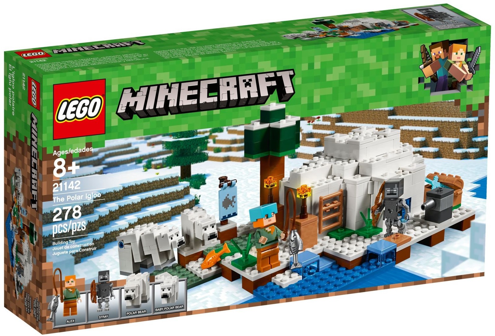 LEGO Minecraft: The Polar Igloo (21142) image