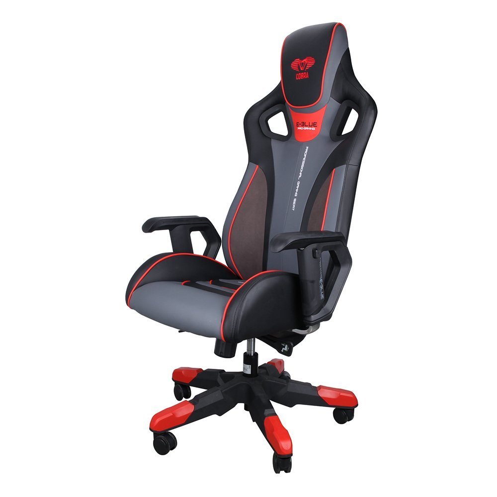 E-Blue Cobra Gaming Chair Large (Red) for image