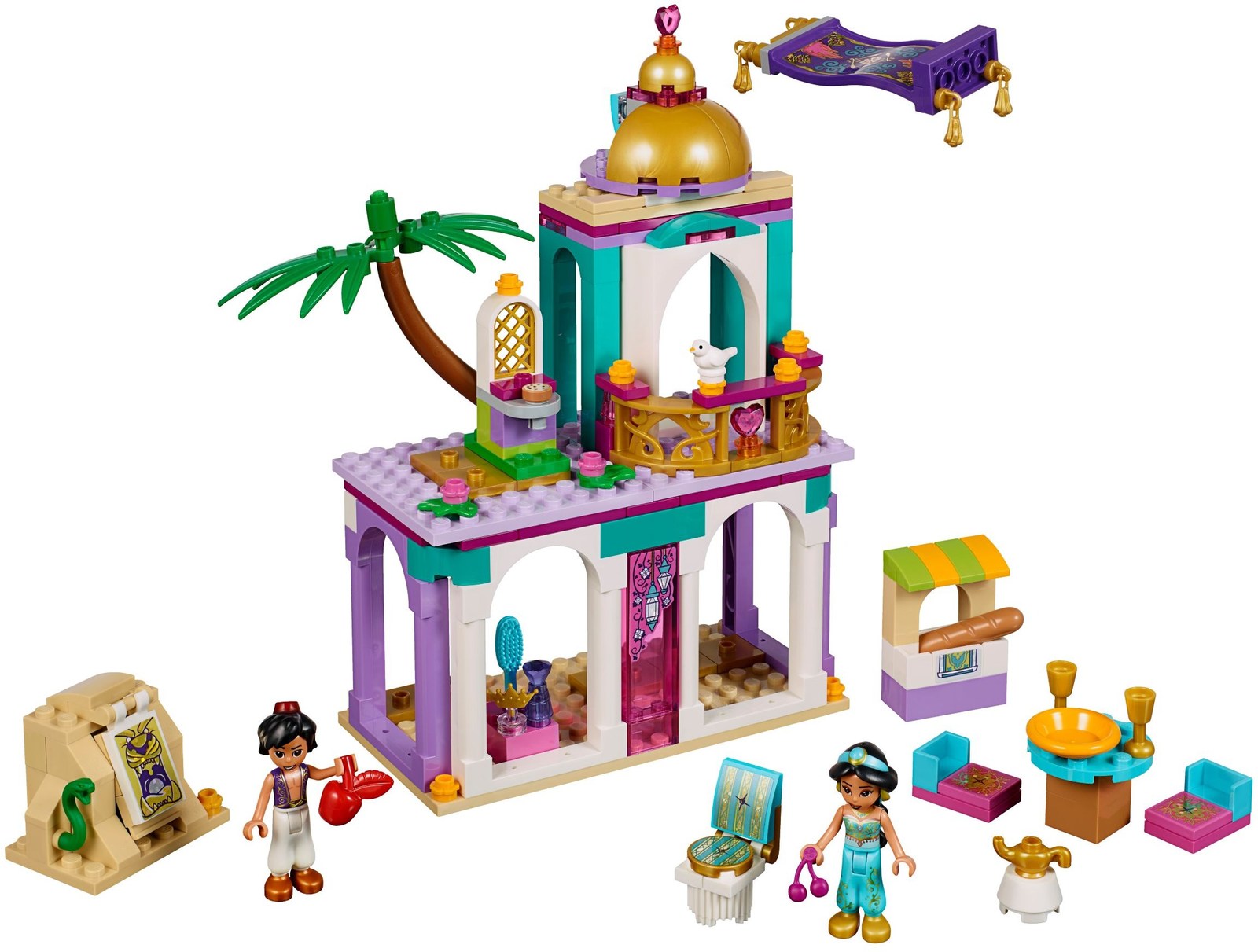 LEGO Disney - Aladdin & Jasmine's Palace Adventures (41161) image