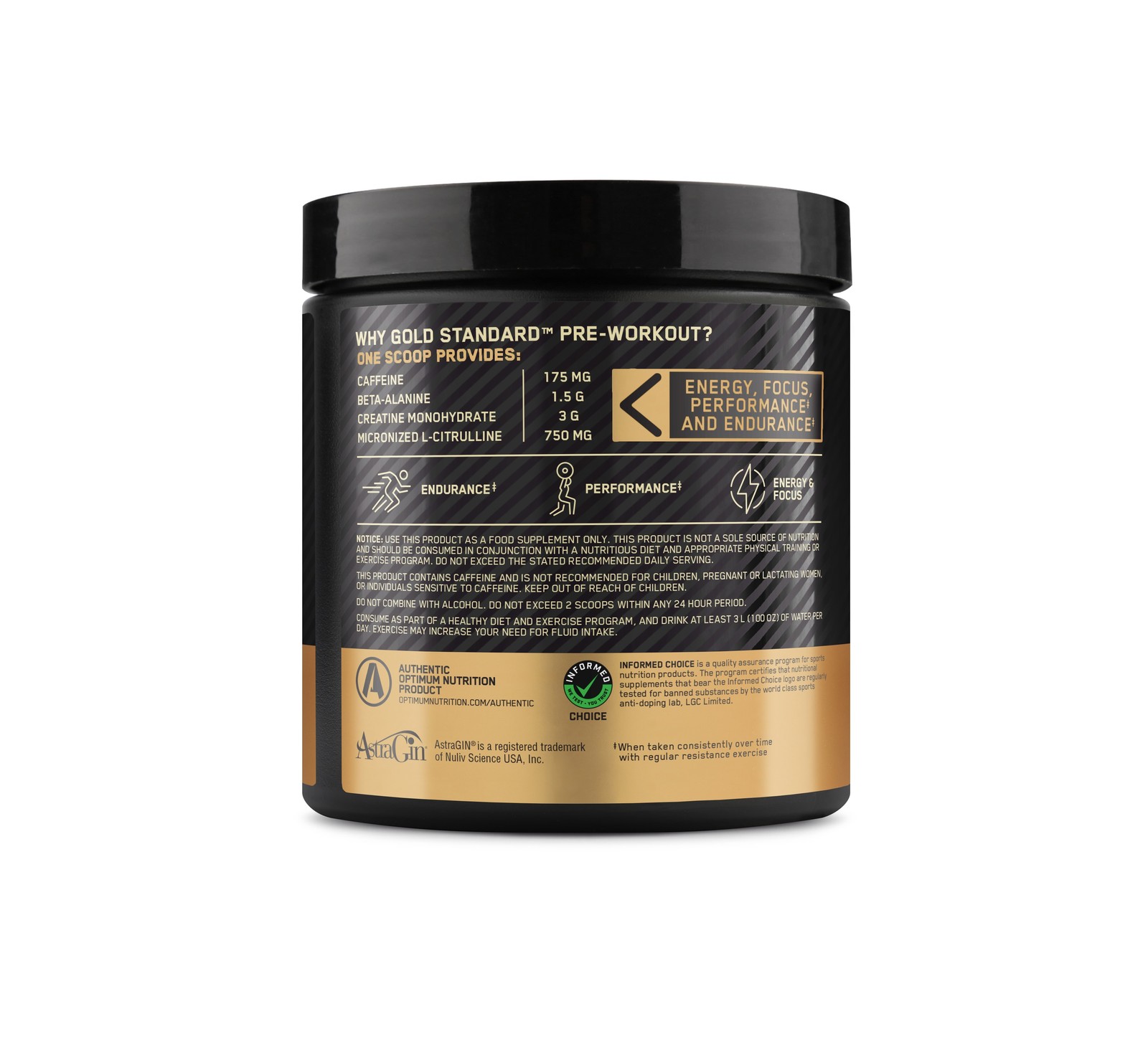 Buy Optimum Nutrition Gold Standard PreWorkout Green Apple at Mighty