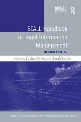 BIALL Handbook of Legal Information Management by Loyita Worley image