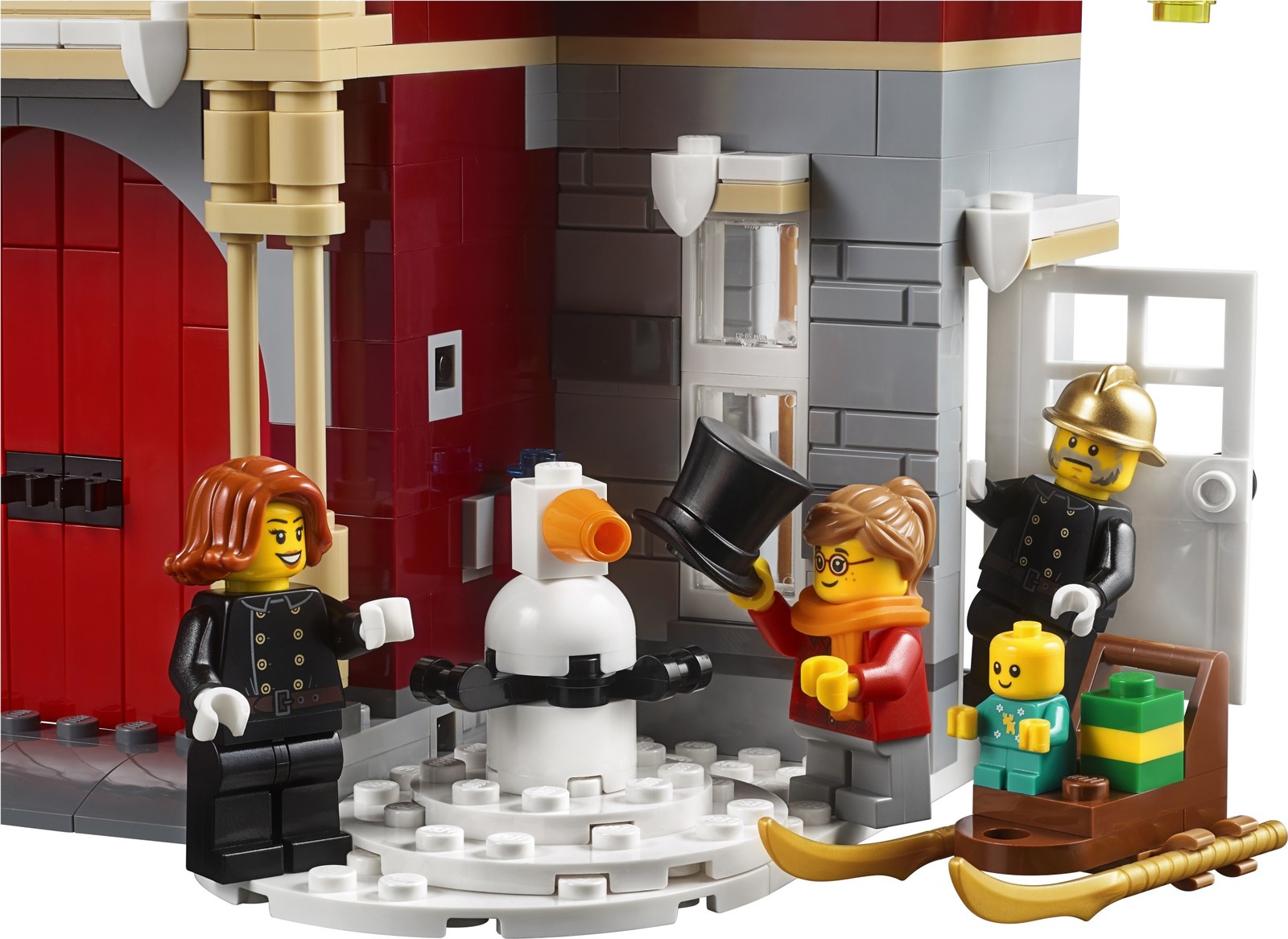 LEGO Creator: Winter Village Fire Station (10263) image