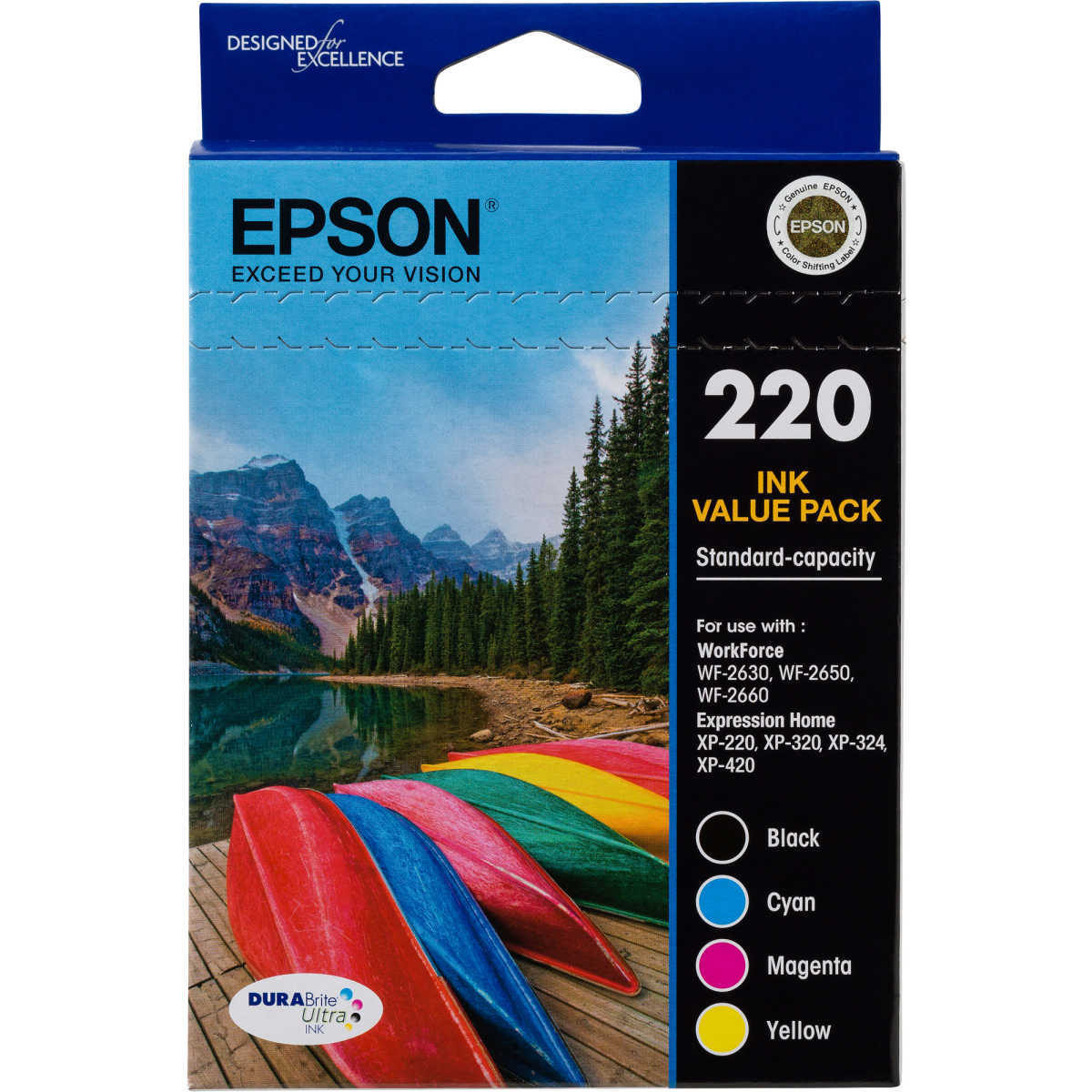 Epson: DURABrite Ultra 220 Ink Cartridge Pack image