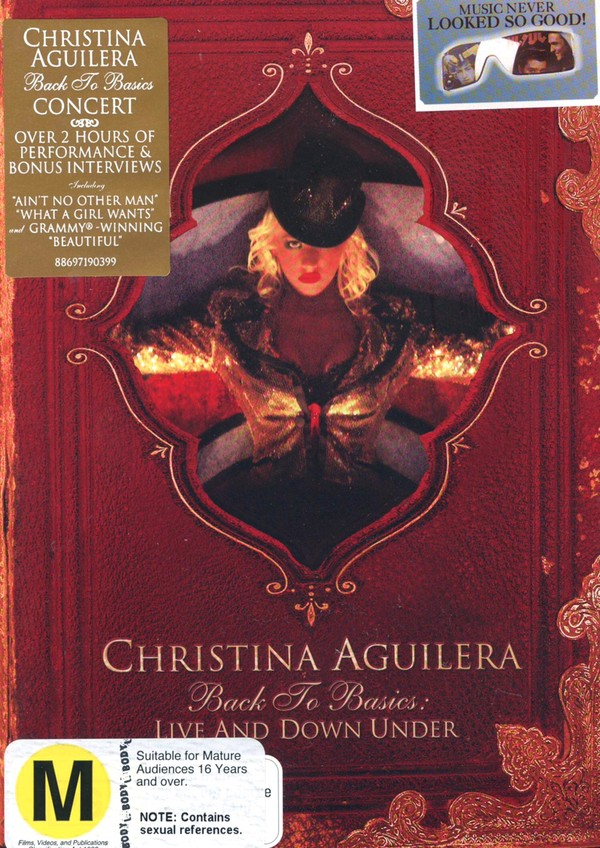 Christina Aguilera - Back To Basics: Live And Down Under on DVD image