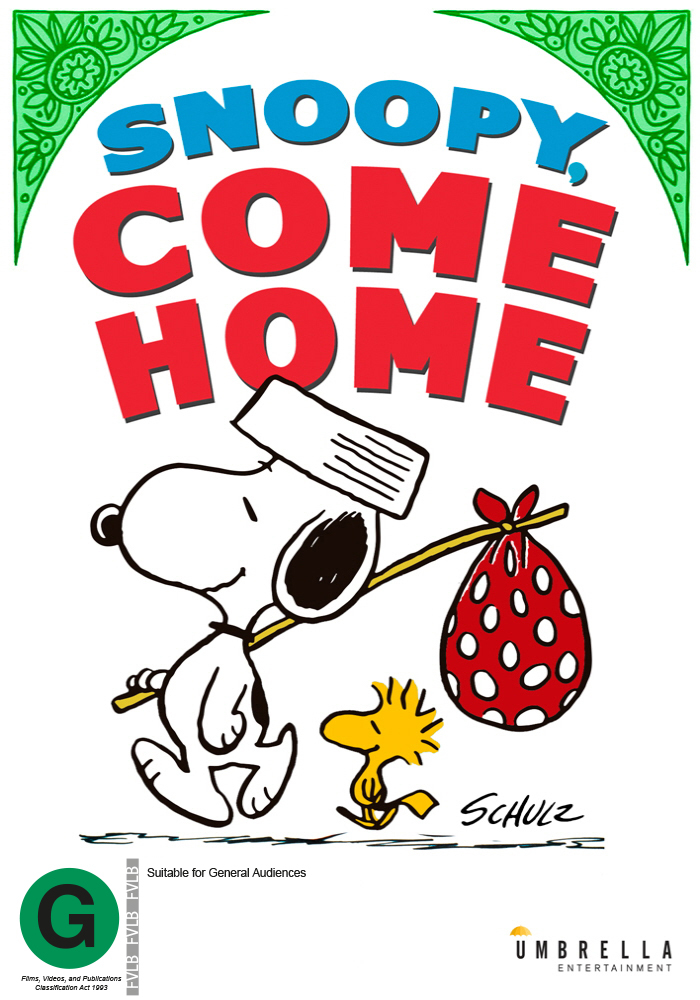 Snoopy Come Home on DVD image