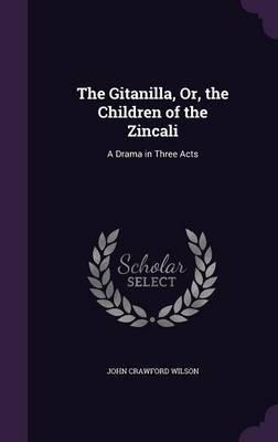 The Gitanilla, Or, the Children of the Zincali on Hardback by John Crawford Wilson