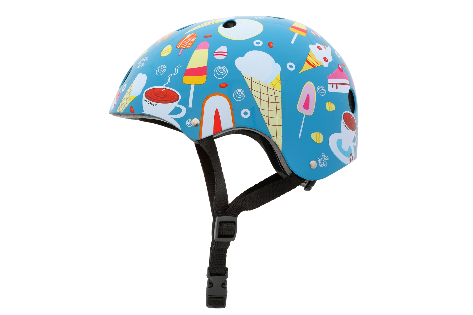 Hornit: Ice Cream Kids Bike Helmet - Medium