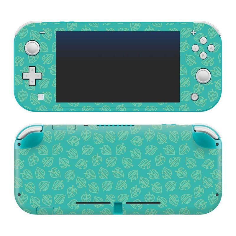 Nintendo Switch Lite Animal Crossing "Teal Leaves" Skin Switch Buy