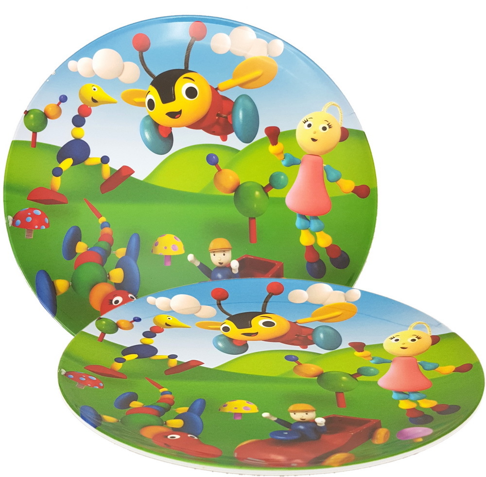 Antics: Buzzy Bee - Melamine Plate image