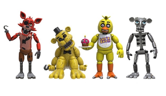 fnaf 2 action figures
