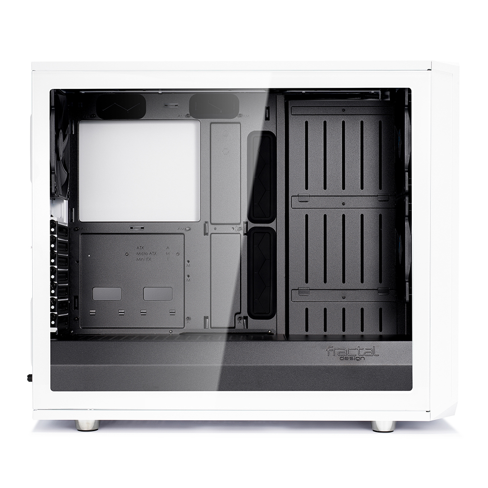 Fractal Design: Meshify S2 - White - Clear Tempered Glass image