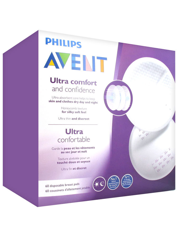 Avent: Disposable Breast Pads - Day (60 Pads) image